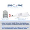 Secure Safety Solutions Wireless Bed Alarm for Elderly Adults -