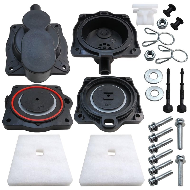 HP60/80 Air Pump Rebuild Complete Kit Fit for Clearstream CS103EL,