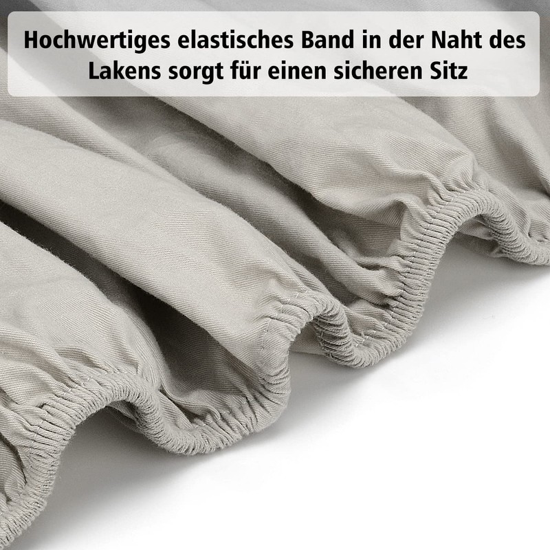 Lirex Fitted Sheet 140 x 200 cm 100% Cotton 300