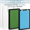 4-in-1 H13 True HEPA Replacement Filter For Pro Breeze Air