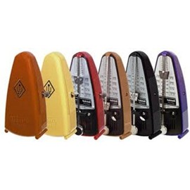 METRONOMO PLASTICO - Wittner (838) (Sistem Taktell) (Piccolo) (Plateado)