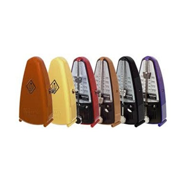 METRONOMO PLASTICO - Wittner (838) (Sistem Taktell) (Piccolo) (Plateado)