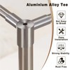 Canopy Bed Frame Queen Size, Thicken Stainless Steel Canopy Bed