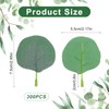 CIATBYYJ 300Pcs Eucalyptus Stems Artificial Eucalyptus Leaves Faux Eucalyptus Stems