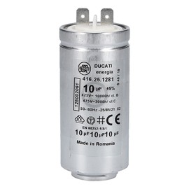 eVendix AEG 125002061/5 Condenser 10µF for Tumble Dryer Washer Dryer