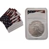 10-Pack 40mm Coin Slab Display Holder for American Silver Eagles