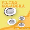 J.H. Company Set 4 Piezas Filtros Coladera Lavabo Baño Residuos