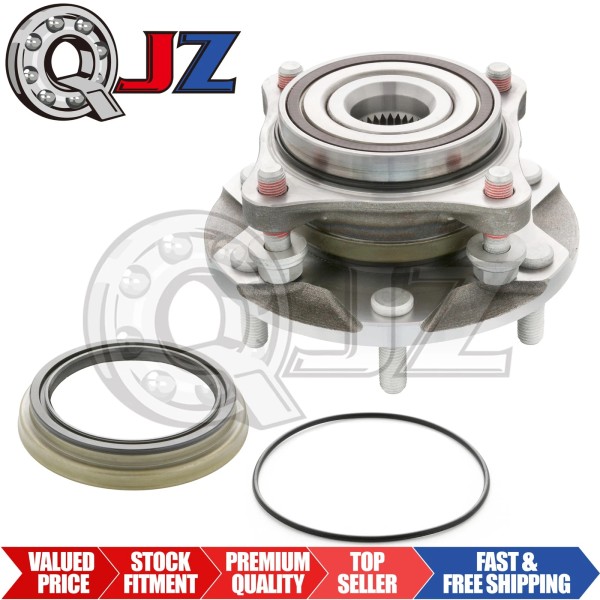 QJZ [1-Pack] 4110446 FRONT Wheel Hub Assembly Kit for 2003-2023
