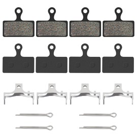Road Passion Bike Brake Pad for Shimano Disc Brake BR-M9000 BR-M9020 BR-M987 BR-M985 BR-M8000 BR-M785 BR-M675 BR-M666 BR-M615 BR-S700 BR-CX77 BR-RS785 BR-R785 BR-R517 BR-R317