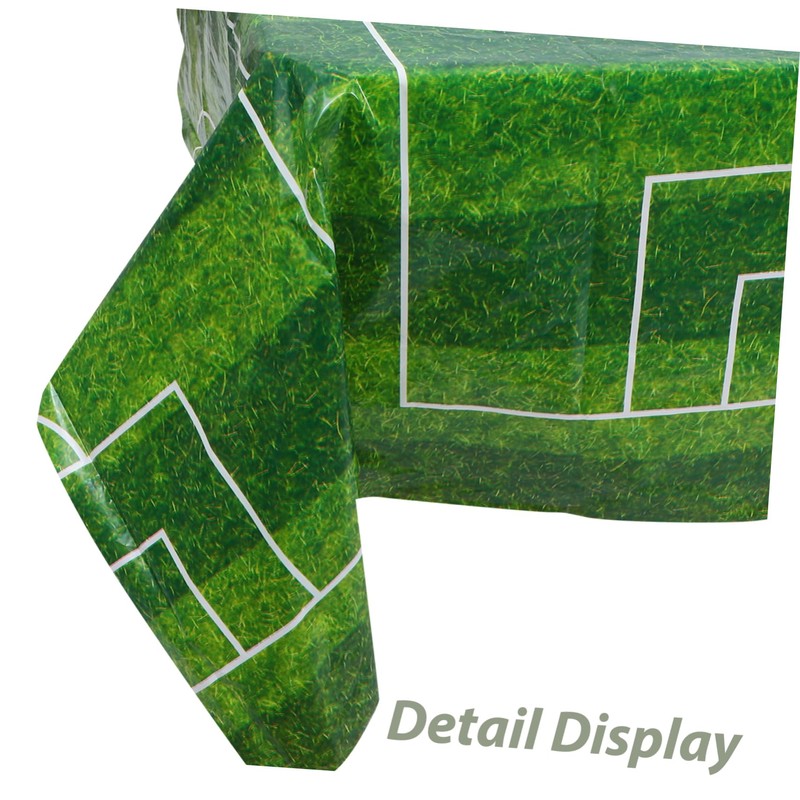 Abaodam 2pcs Soccer Tablecloths for Birthday Party Decoration Table Covers