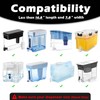 Oxyooh Water Filter Stand for Brita Water Dispenser, Metal, 7.8