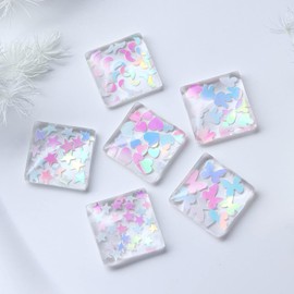 Juego de lentejuelas mezcladas con purpurina, diseño de manicura, accesorios para decoración de uñas, mariposas mixtas brillantes