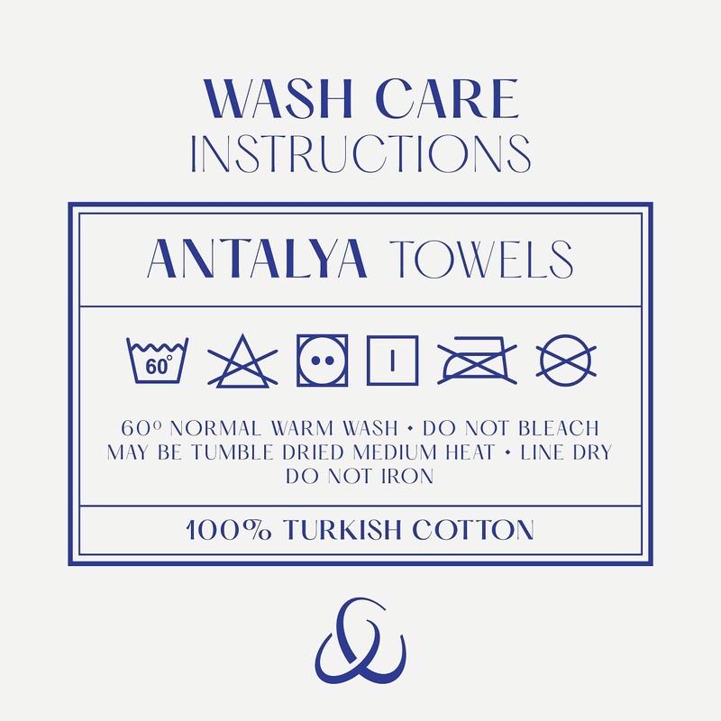 Christy Antalya Hand Towels | Set of 2 | 100%