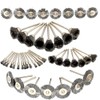 45PC Wire Brushes for Drill Set Stainless Steel Wheel Brushes