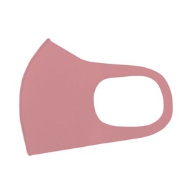 [IKplus] MA-06 Skin Mask, Washable, 3D Dimensional, Cool to Touch, Antibacterial, Odor Resistant, Q-MAX Value 0.3, Made in Japan (3L, Coral Pink)