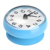 Cisixin Bathroom Waterproof Clock Sucker Kitchen Bathroom Electronic Anti-Fog Wall
