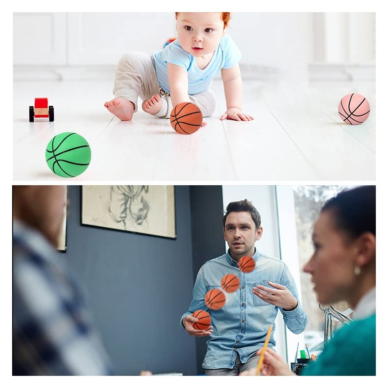 12-24Pcs High Bounce Hand Balls Pack - Rubber Bouncing Ball