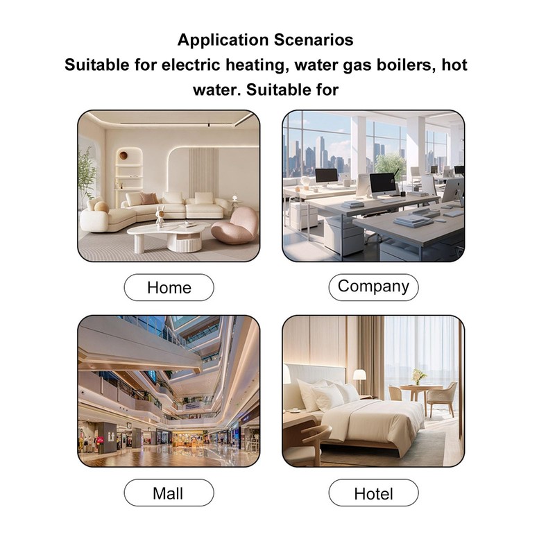 Luocute Smart Thermostat Touch Screen Programmable Temperature Control for Electric