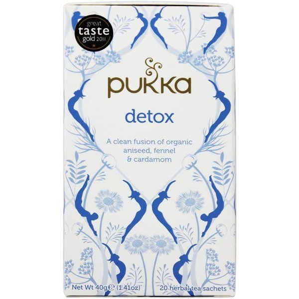 Pukka Organic Feel New Herbal Tea 20 Bags (Pack of 4)
