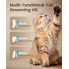 oneisall Quiet Cat Clippers for Matted Hair, 3 in 1