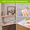 Shelf Liner Non Adhesive Refrigerator Mats Washable, No Odor Plastic