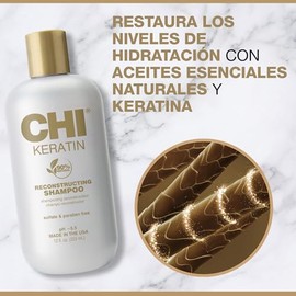 CHI Keratin Shampoo, 12 fl. oz.