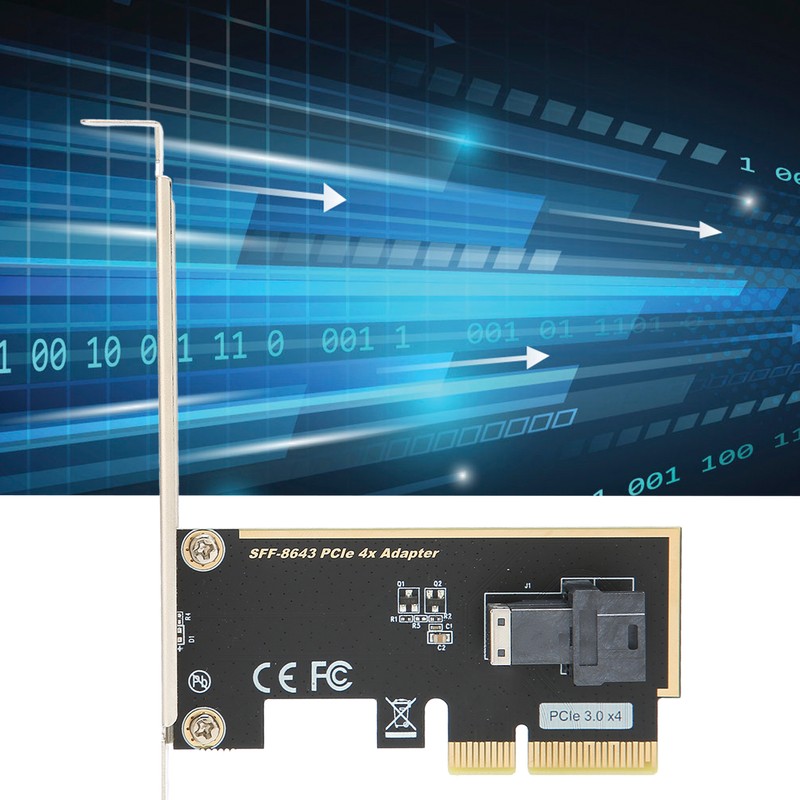 PCIE X4 to U.2 Adapter Card SFF-8643 Mini SAS HD