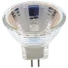 Satco S4626 20 Watt MR16 Halogen G8 Base 120 Volt Clear FL 36 Beam Pattern Light Bulb, With Lens