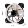 EZDIY-FAB New Dual Ring RGB Fan 120 mm 1 Pack