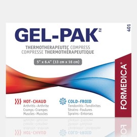 Formedica – Reusable Hot & Cold Gel-Pak Compress - Multi-Use - 5" x 6" (13 cm x 16 cm)