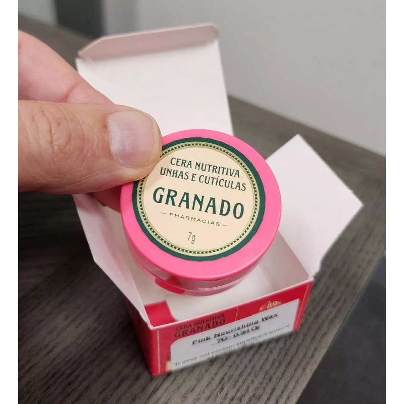 Granado - Pink - Cera Nutritiva Unhas e Cuticulas 7Gr