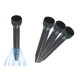 Maximex Root Waterer Set of 3, Practical Plant Watering Aid, Water Gets to the Root, for New Planting and Continuous Care, Made of Robust Plastic, Dimensions (W x D x H): Each Diameter 5.5 x 30 cm