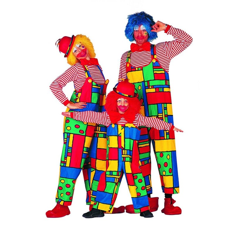Damen-Latzhose Clown, Gr. 38