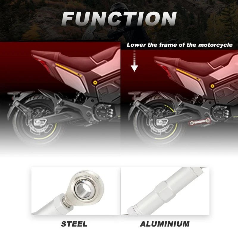 xitomer Motorcycle Lowering Links Fit For Kawasaki KX450 2019-2023 KX450SR