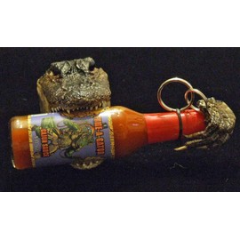 Fume A Gator Alligator Cajun Hot Sauce with Free Gator Claw