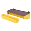 Detachable Yellow Plastic Pollen Trap, Ventilated Pollen Tray Beekeeping Tool,