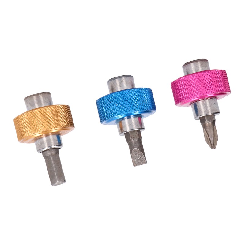 3pcs Short Screwdriver Cross Flat Head Screwdrivers Universal for Repairing