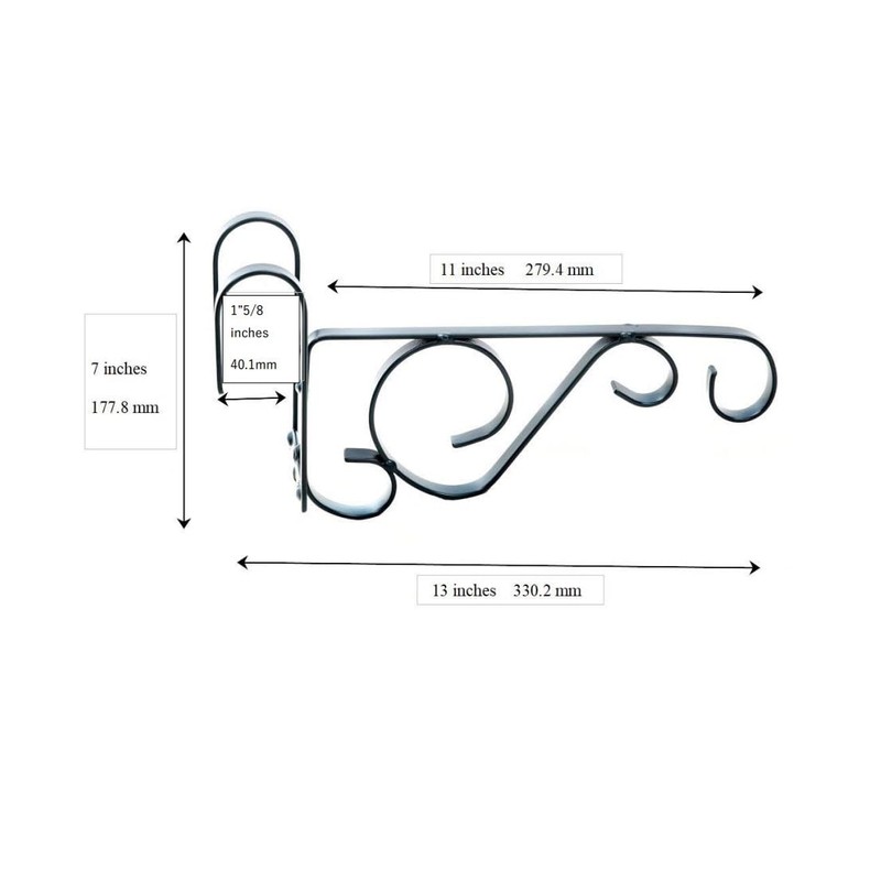 Concrete Fence Post Bracket Cream - Fits 4" wide Posts