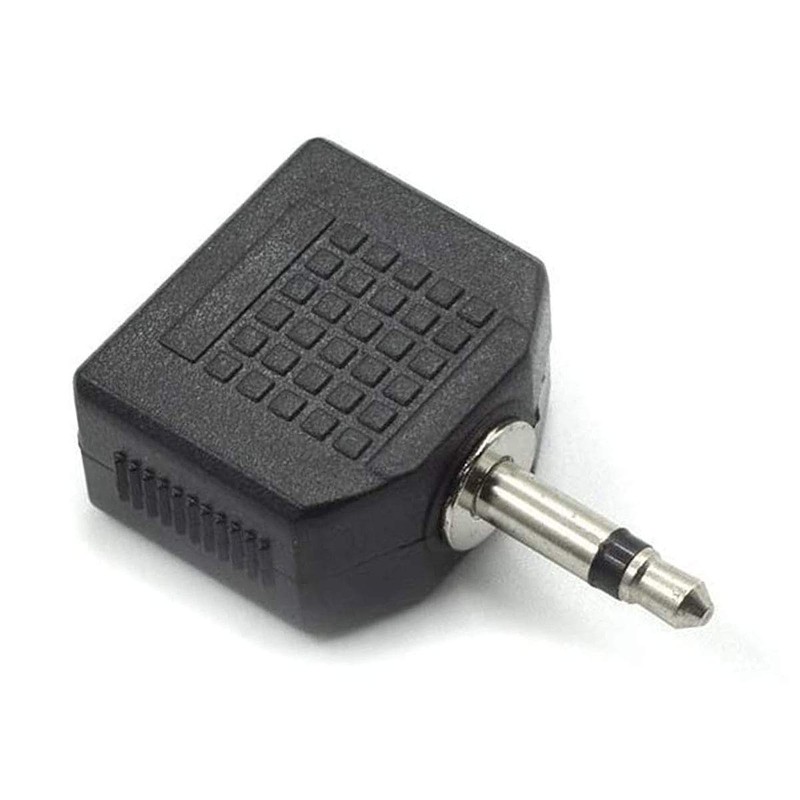 LYLGO 3.5mm Mono Male to Dual 3.5mm Female Audio Splitter
