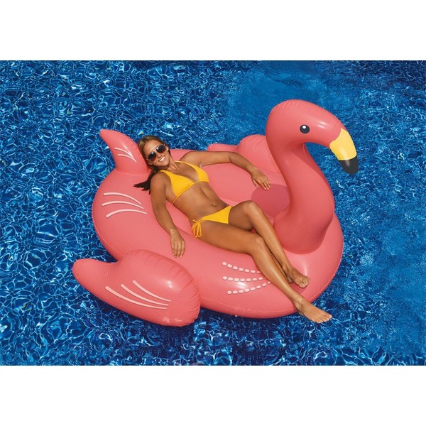 PSAMR-9890627 * Giant Ride-On Flamingo Float