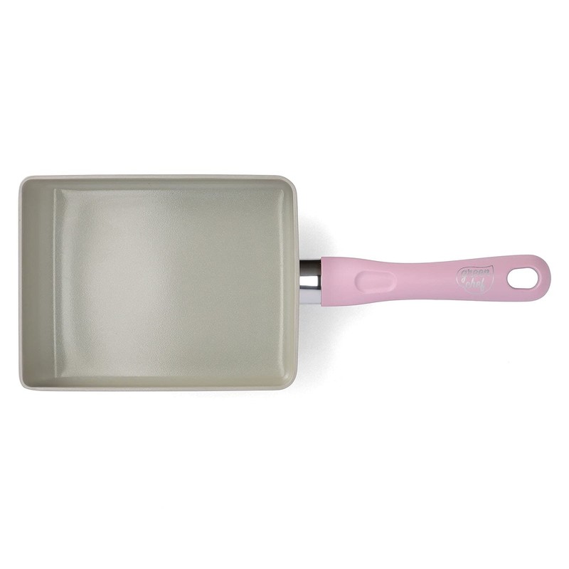 Green Chef Egg Pan, IH Compatible, Ceramic Treatment, Non-Stick on