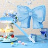 Feifeiya Coquette Blue Bow Piñata Blue Party Piñata Bundle with
