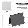 20 Pack 4"x3"Mini Chalkboard Signs for Chalk Sign for Food