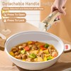 2 Pack Removable Handles for Pots and Pans - Universal