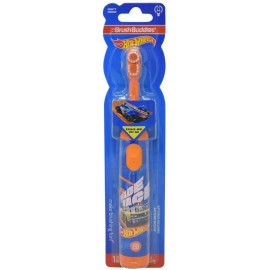 Brush Buddies Hot Wheels Electric Toothbrush for Kids Soft Bristles Fun Designs 1 Count