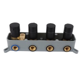 Shower Diverter Valve Accurate Temperature Control 3 Way Shower Valve For Hotel