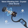 LOBKIN Bone Conduction Headphones Wireless 6.0 Swimming Headphones Underwater IPX6