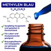 D&O Nature Products Methylenblau 1%, 100ml Methylenblau Tropfen Pharmaqualität, Methylen