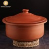 Swadeshi Blessings HandMade Exclusive Range Unglazed Earthen Kadai/Mud Handi/Mitti Ke
