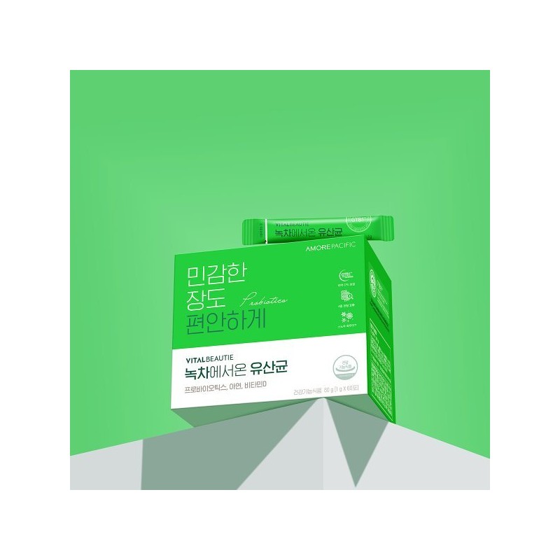 Vitalbeauty 녹차에서 온 유산균 60일분 Lactic Acid Bacteria from Green